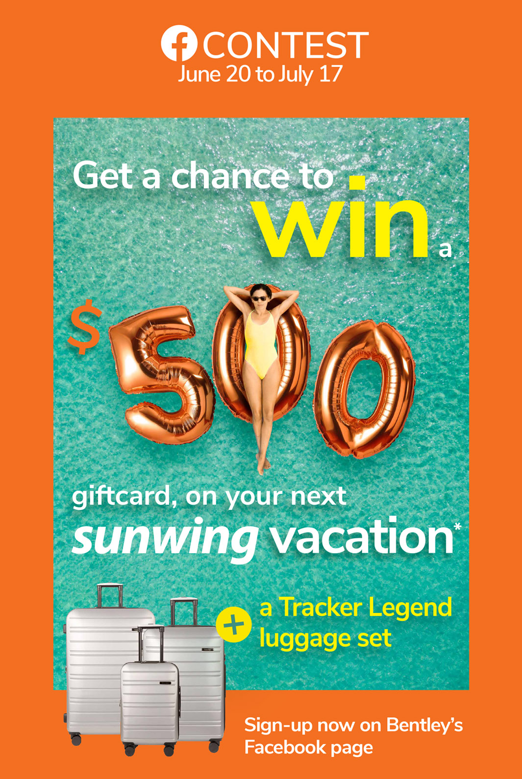 “Transporting Happiness With Sunwing” Contest
